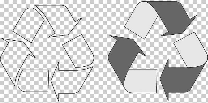 Paper Recycling Symbol Zero Waste PNG, Clipart, Angle, Area, Arm, Black, Black And White Free PNG Download