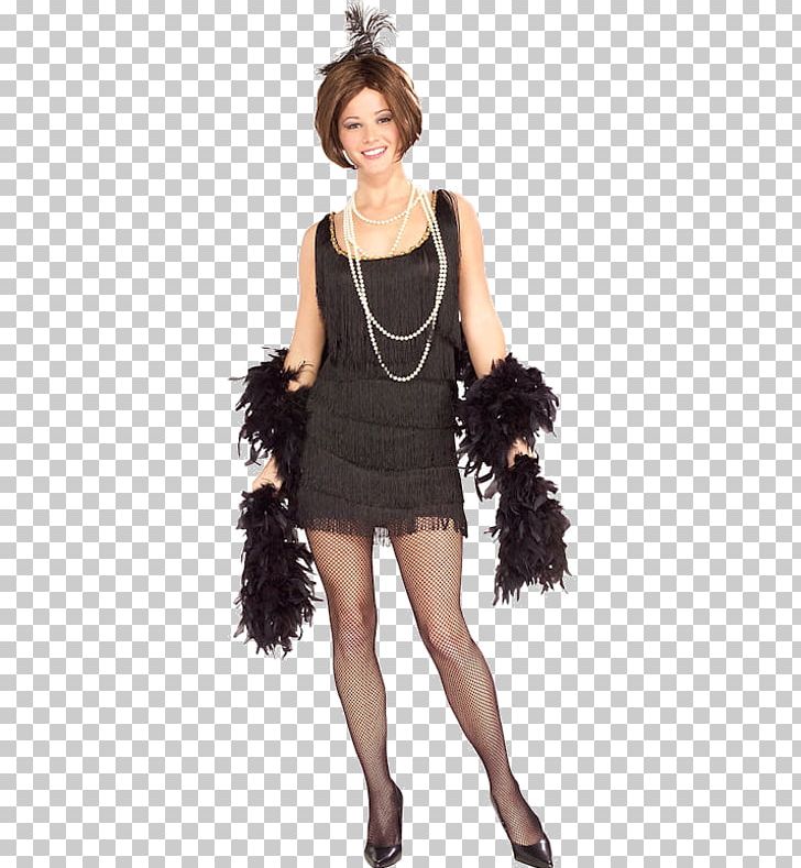 1920s Flapper Costume Party Dress PNG, Clipart, 1920s, Black, Charleston, Clothing, Clothing Accessories Free PNG Download