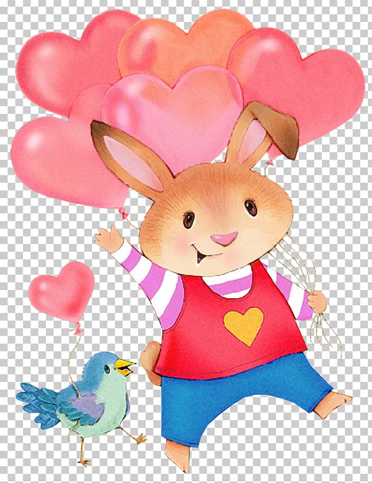 Easter Bunny Birthday Balloon PNG, Clipart, Animals, Baby Toys, Balloon, Birthday, Bunny Free PNG Download