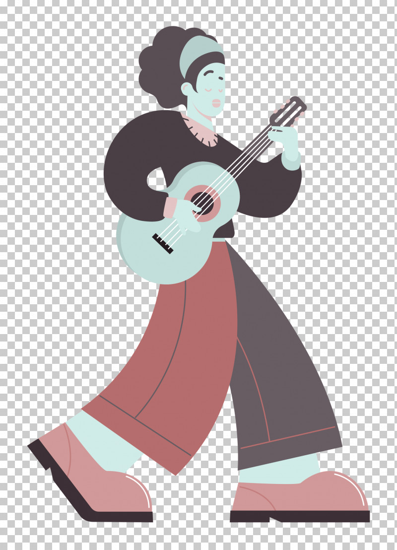Playing The Guitar Music Guitar PNG, Clipart, Cartoon, Character, Guitar, Music, Playing The Guitar Free PNG Download