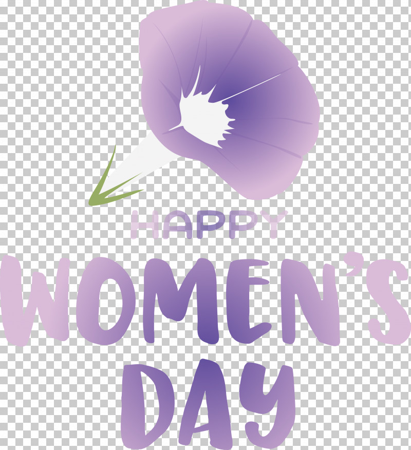 Happy Women’s Day Women’s Day PNG, Clipart, Biology, Flower, Lavender, Logo, Meter Free PNG Download