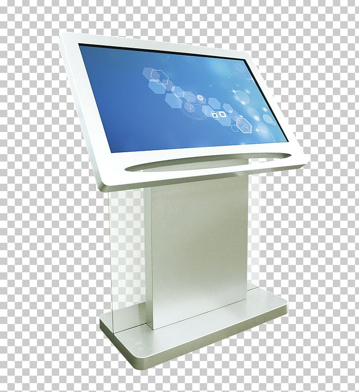 Computer Monitors Interactive Kiosks Touchscreen Multi-touch Kiosk Software PNG, Clipart, Computer Monitor Accessory, Digital Signs, Flat Panel Display, Information, Interactive Kiosk Free PNG Download