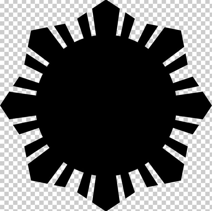 Flag Of The Philippines Philippine Declaration Of Independence Solar Symbol PNG, Clipart, Angle, Black, Black And White, Circle, Computer Icons Free PNG Download