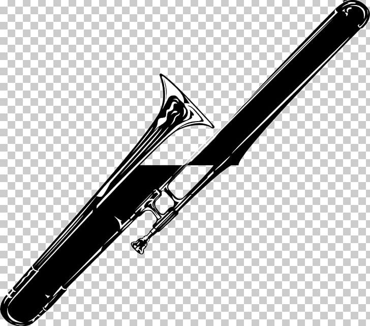 Trombone Musical Instruments PNG, Clipart, 47 Ronin, Bicycle Frame, Black And White, Brass Instruments, Line Art Free PNG Download