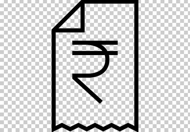 Computer Icons Indian Rupee Bank Invoice PNG, Clipart, Angle, Area, Bank, Black, Black And White Free PNG Download