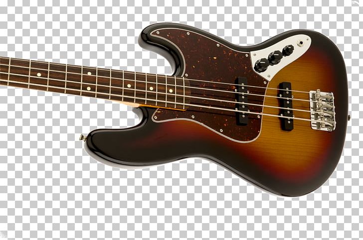 Fender '60s Jazz Bass Fender Musical Instruments Corporation Bass Guitar Fender Squier Vintage Modified Jazz Bass Sunburst PNG, Clipart,  Free PNG Download