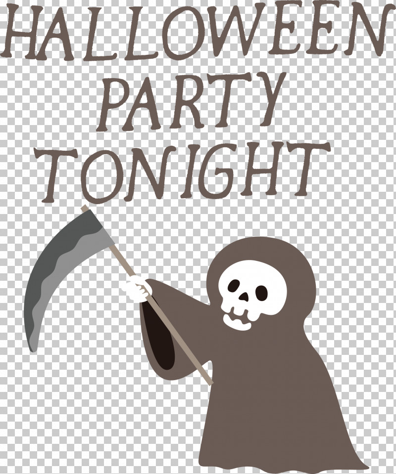 Halloween Halloween Party Tonight PNG, Clipart, Behavior, Cartoon, Character, Halloween, Happiness Free PNG Download