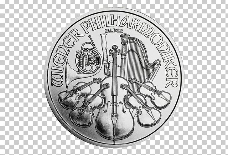Austrian Silver Vienna Philharmonic Bullion Coin Silver Coin PNG, Clipart, Austria, Austrian, Austrian Mint, Bullion, Bullion Coin Free PNG Download