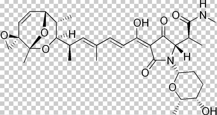 Streptolydigin RNA Polymerase Bridged Nucleic Acid PNG, Clipart, Acid, Angle, Antibiotics, Area, Black And White Free PNG Download