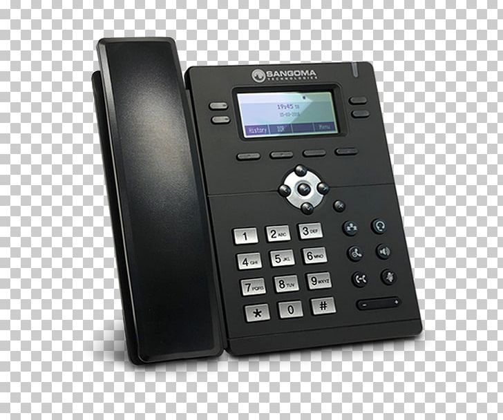 VoIP Phone Voice Over IP Telephone Sangoma Technologies Corporation Internet Protocol PNG, Clipart, Answering Machine, Computer Network, Electronics, Mobile Phones, Mult Free PNG Download