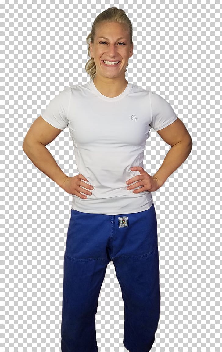 Kayla Harrison T-shirt Layered Clothing Sleeve PNG, Clipart, Abdomen, Arm, Blue, Clothing, Costume Free PNG Download