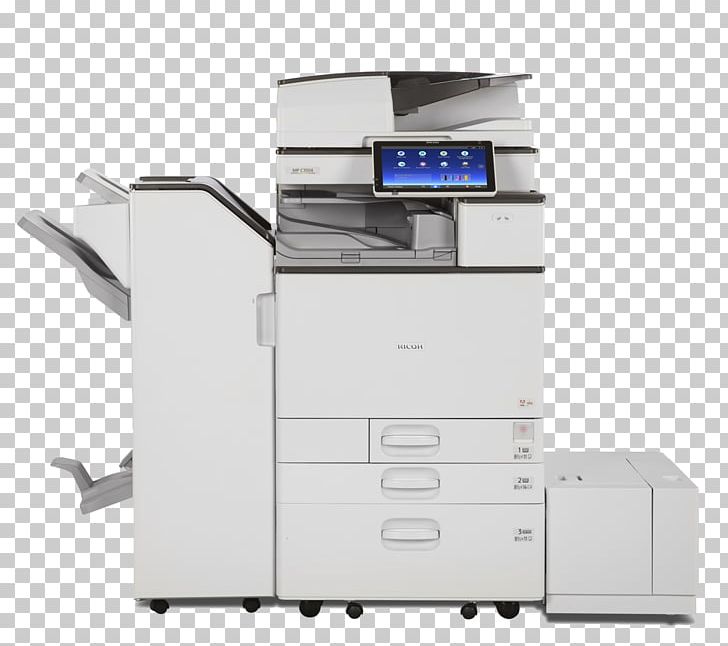 Multi-function Printer Ricoh Printing Photocopier PNG, Clipart, Angle, Document, Dots Per Inch, Electronics, Fax Free PNG Download