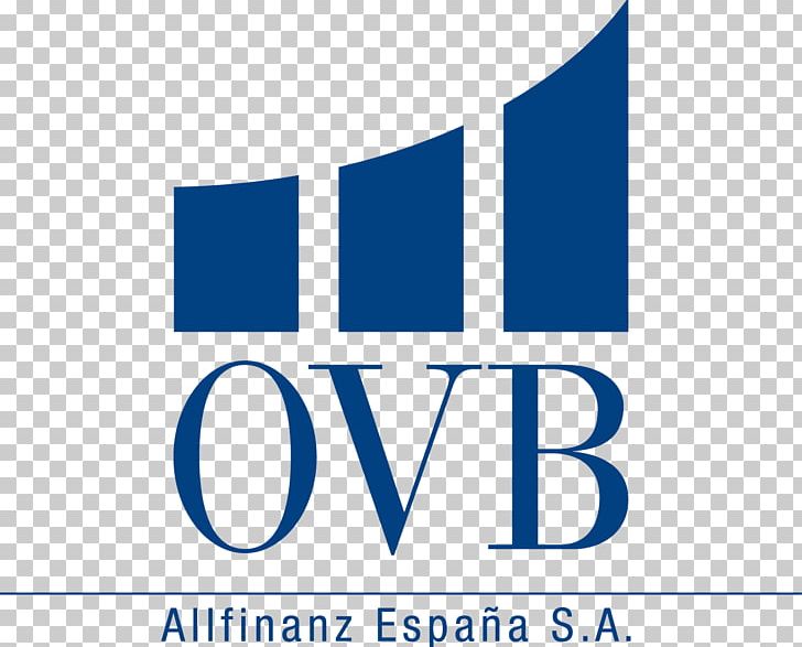 OVB Holding AG Logo Finance Bancassurance Financial Adviser PNG, Clipart, Area, Bancassurance, Blue, Brand, Finance Free PNG Download
