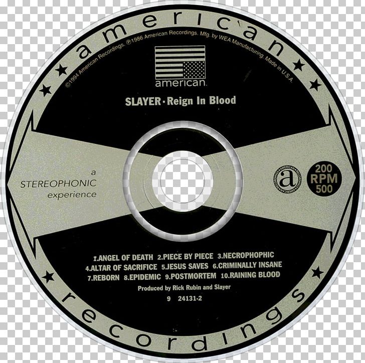 Compact Disc Diabolus In Musica Slayer Album PNG, Clipart, Album, American Recordings, Brand, Circle, Compact Disc Free PNG Download