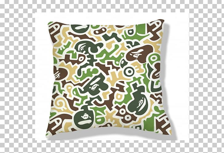A Bathing Ape Art Canvas Cushion Pillow PNG, Clipart, Art, Bathing Ape, Brand, Camo Pattern, Canvas Free PNG Download
