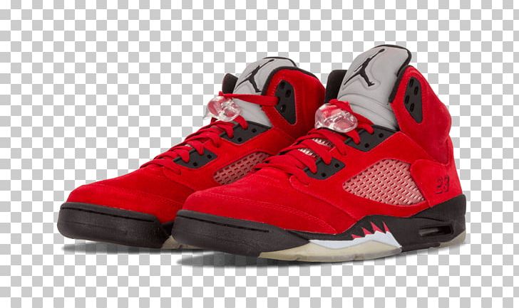 Air Jordan 5 Retro Raging Bull Red Suede 2009 Mens Sneakers Nike Air Jordan 5 Retro Men's Shoe Retro Style PNG, Clipart,  Free PNG Download