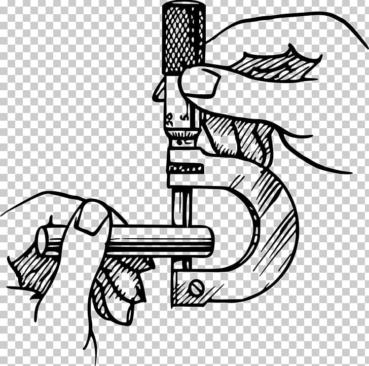 Micrometer LDM Manufacturing LLC PNG, Clipart, Angle, Arm, Artwork, Black, Black And White Free PNG Download