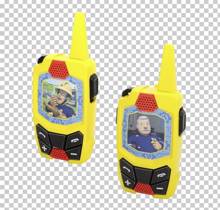 Walkie-talkie Two-way Radio Firefighter Simba Dickie Group Toy PNG, Clipart, Adventure, Baur Versand, Child, Firefighter, Fireman Sam Free PNG Download