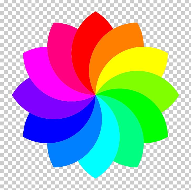 Rainbow Rose Flower Petal PNG, Clipart, Circle, Color, Computer Wallpaper, Flower, Flowering Plant Free PNG Download
