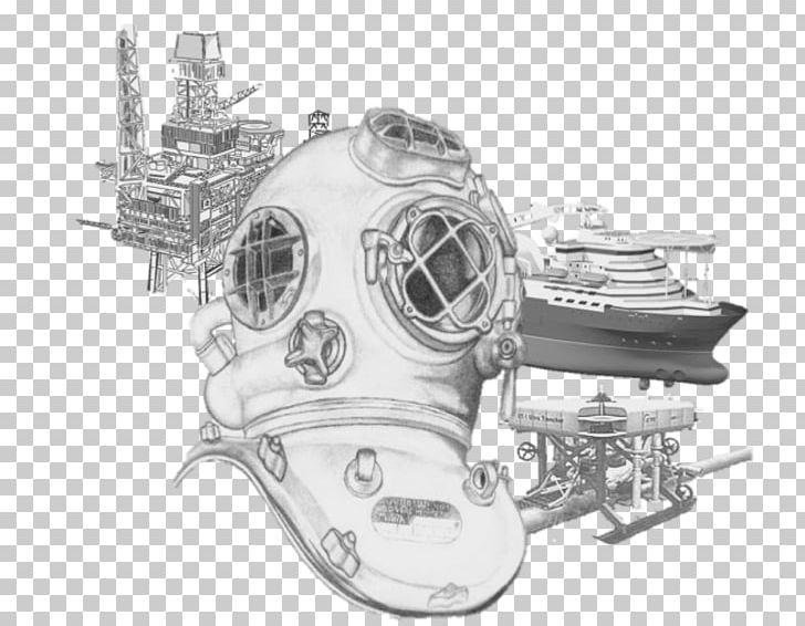 Diving Helmet Drawing Underwater Diving Scuba Set Art PNG, Clipart, Art, Automotive Design, Automotive Ignition Part, Auto Part, Black And White Free PNG Download