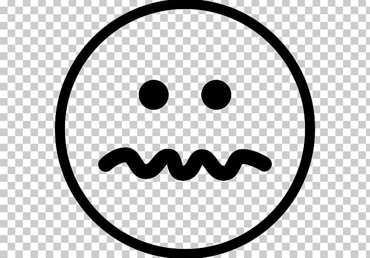 Smiley Emoticon Computer Icons PNG, Clipart, Black, Black And White, Circle, Computer Icons, Confused Free PNG Download