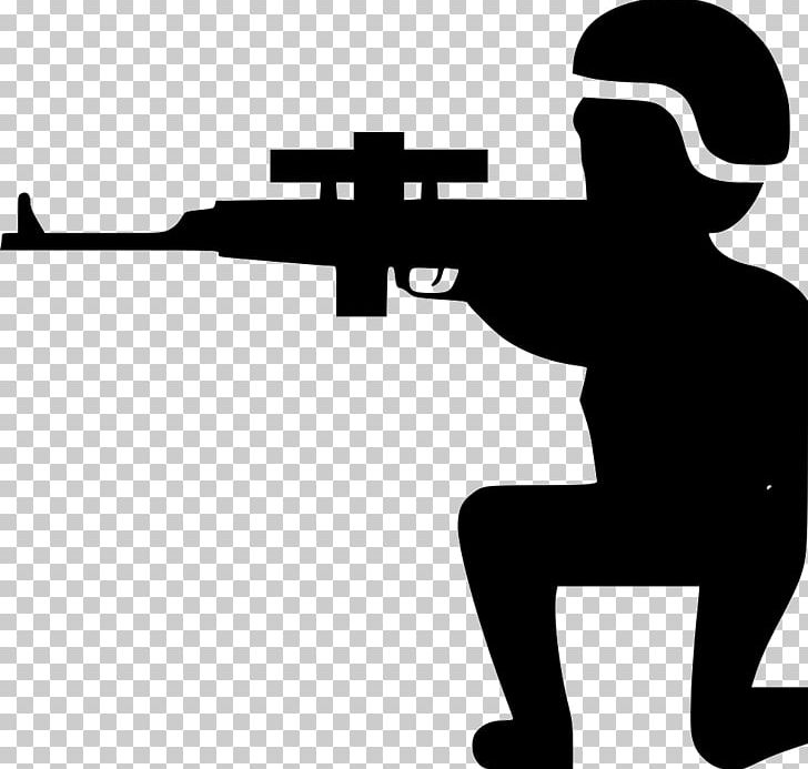 Sniper Computer Icons Thepix Soldier PNG, Clipart, Android, Angle, App, Black And White, Computer Icons Free PNG Download