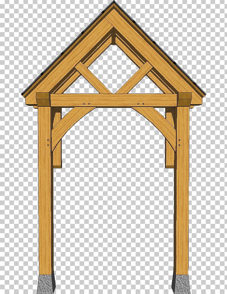 King Post Timber Framing Truss Porch PNG, Clipart, Angle, Bracket, Building, Cross Bracing, Framing Free PNG Download