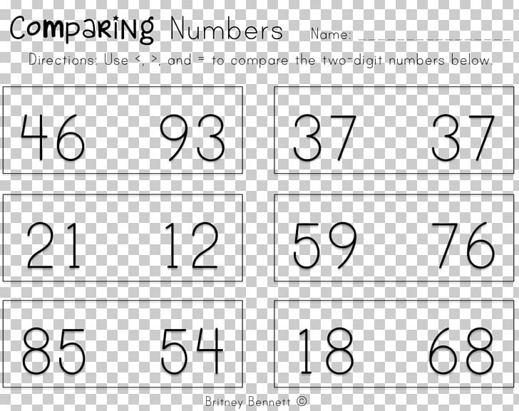 Number First Grade Numerical Digit Worksheet Mathematics PNG, Clipart, Angle, Area, Black And White, Brand, Circle Free PNG Download