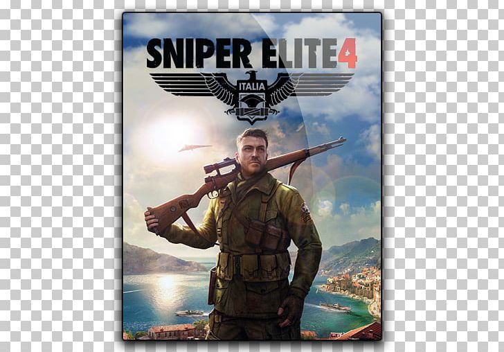 Sniper Elite 4 PlayStation 4 4K Resolution Video Game Desktop PNG, Clipart, 4k Resolution, 1080p, Army, Desktop Wallpaper, Display Resolution Free PNG Download