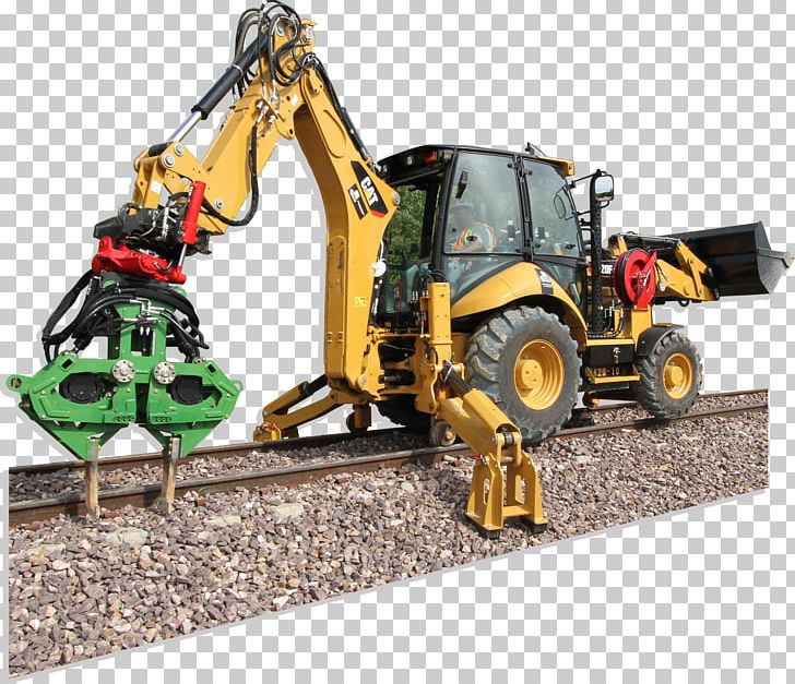 Caterpillar Inc. Rail Transport Backhoe Excavator Machine PNG, Clipart, Backhoe, Bagger, Ballast, Cat, Caterpillar Inc Free PNG Download