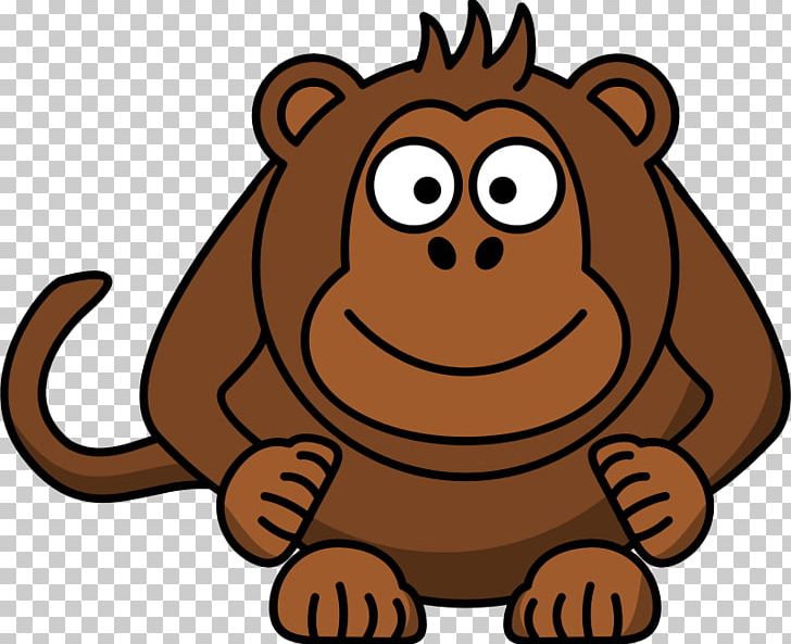 Primate Ape Cartoon PNG, Clipart, Ape, Big Cats, Carnivoran, Cartoon, Cat Like Mammal Free PNG Download
