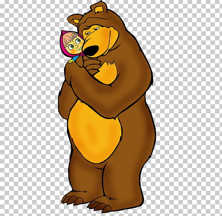 Bear Masha Animaatio PNG, Clipart, Animaatio, Animals, Animated Film, Bear, Beaver Free PNG Download