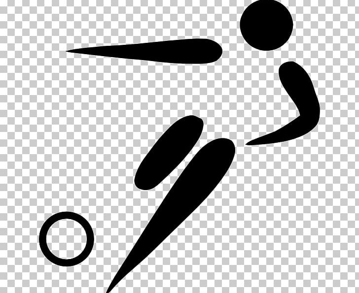 Summer Olympic Games Football Pictogram PNG, Clipart, Artwork, Black, Black And White, Circle, Clip Free PNG Download