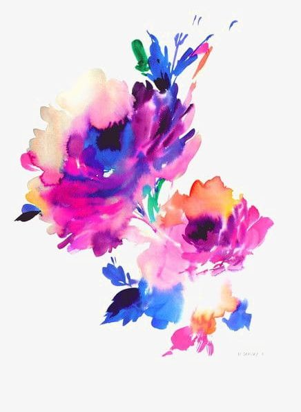 Watercolor Flowers PNG, Clipart, Creative, Creative Flowers, Flowers, Flowers Clipart, Flowers Clipart Free PNG Download
