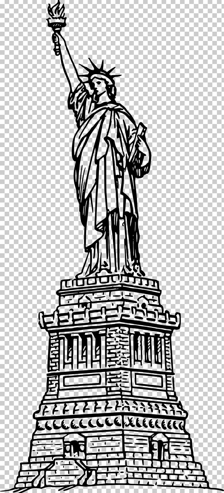 Statue Of Liberty Coloring Book Drawing PNG, Clipart, Art, Artwork, Black And White, Child, Color Free PNG Download