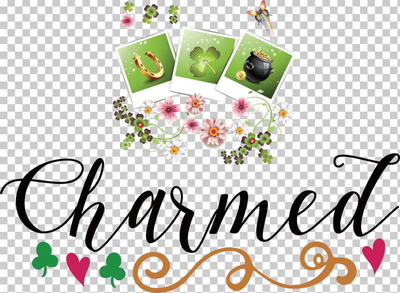 Charmed St Patricks Day Saint Patrick PNG, Clipart, Charmed, Floral Design, Fruit, Logo, M Free PNG Download