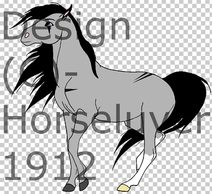 Mane Bridle Stallion Mustang Halter PNG, Clipart, Black And White, Bridle, Colt, Fictional Character, Halter Free PNG Download