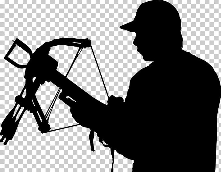 Crossbow Hunting PNG, Clipart, Angle, Archery, Ballista, Black, Black And White Free PNG Download