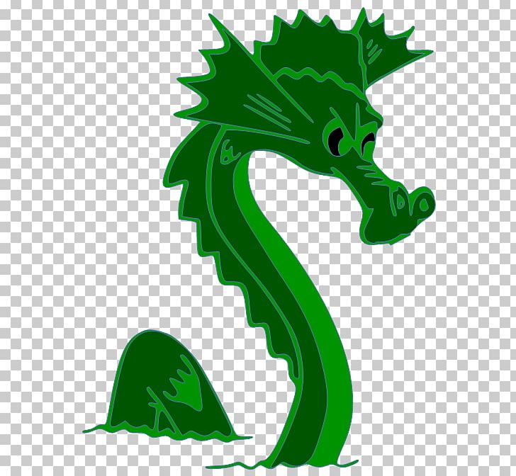 Leaf Seahorse Green PNG, Clipart, Art, Artwork, Black And White, Cartoon, Dragon Free PNG Download