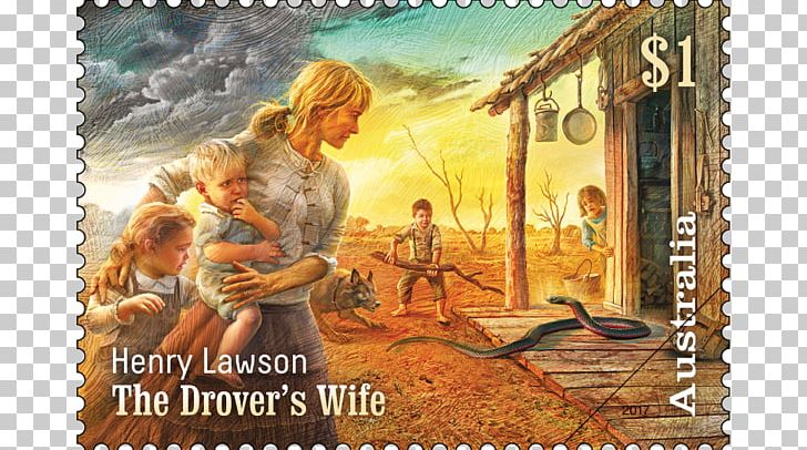 The Drover's Wife Postage Stamps Australia Andy's Gone With Cattle PNG, Clipart,  Free PNG Download