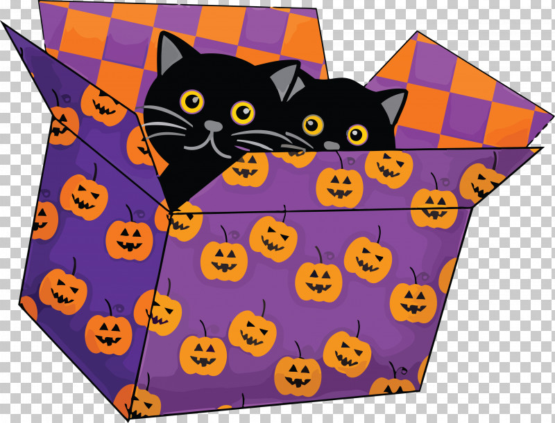 Happy Halloween PNG, Clipart, Black, Black Cat, Cartoon, Cat, Happy Halloween Free PNG Download