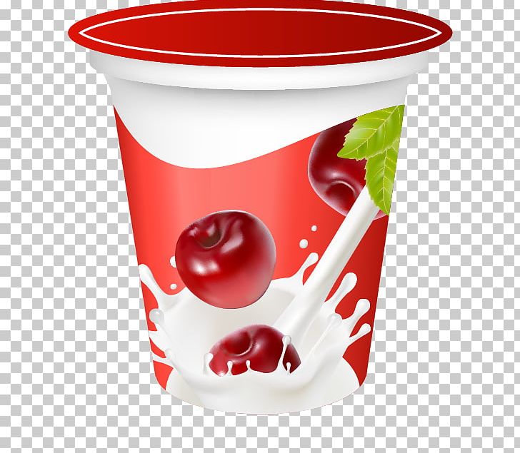 Milk Frozen Yogurt Berry PNG, Clipart, Berry, Cherry, Cherry Blossom, Cherry Vector, Coffee Cup Free PNG Download