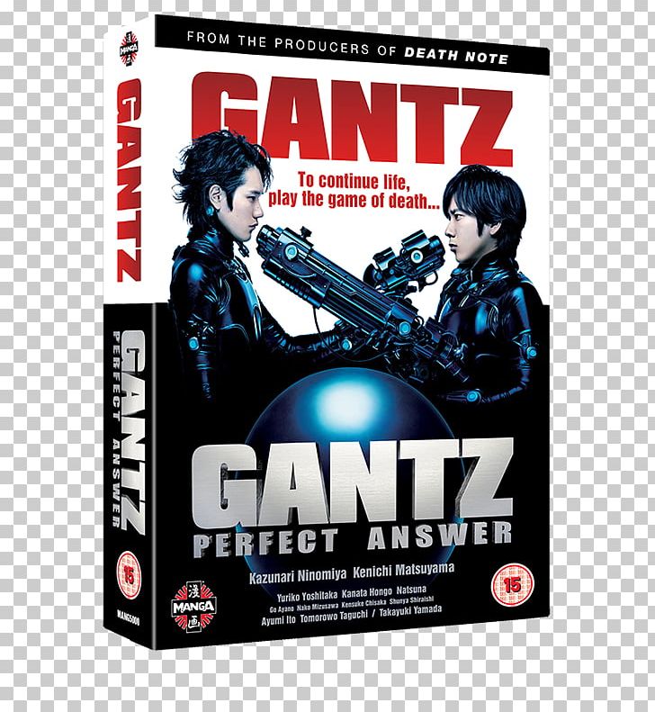 Blu-ray Disc Gantz Action Film DVD PNG, Clipart, Action Figure, Action Film, Advertising, Bluray Disc, Detroit Pal Free PNG Download