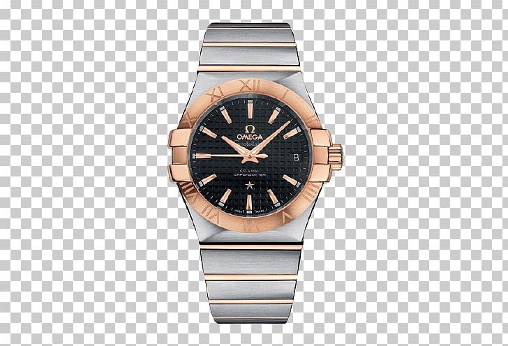 Omega Speedmaster Omega SA Omega Constellation Coaxial Escapement Watch PNG, Clipart, Animals, Automatic, Brown, Chronometer Watch, Double Free PNG Download