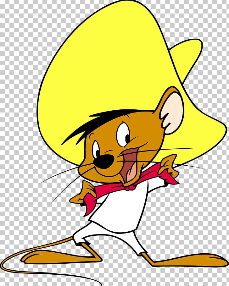 Speedy Gonzales Sylvester Looney Tunes Animated Cartoon Daffy Duck PNG, Clipart, Animation, Area, Art, Artwork, Beak Free PNG Download