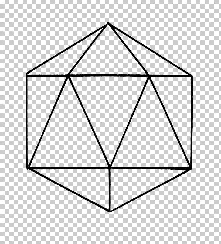 Stellation Regular Icosahedron Polyhedron Dodecahedron PNG, Clipart, Angle, Area, Art, Black And White, Circle Free PNG Download