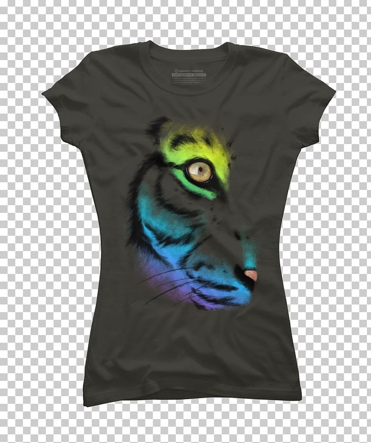 Printed T-shirt Sleeve Top PNG, Clipart, Clothing, Clothing Accessories, Eye, Eye Of The Tiger, Green Free PNG Download