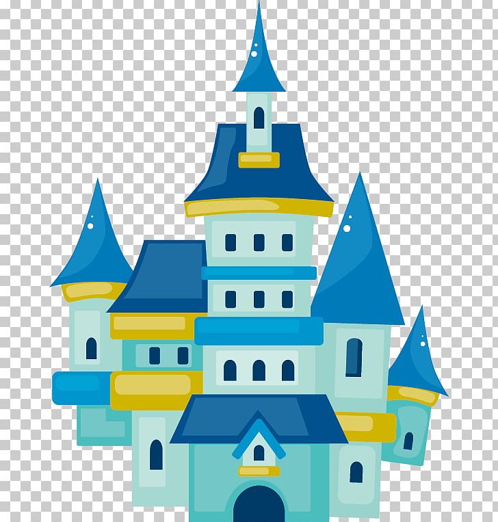 Cartoon Drawing Castle PNG, Clipart, Art, Blue, Blue Abstract, Blue Abstracts, Blue Background Free PNG Download