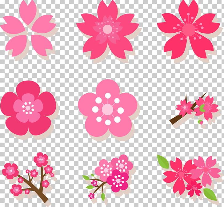 Flower Cherry Blossom PNG, Clipart, Blossoms Vector, Cherry Blossoms, Flower Arranging, Flowers, Hand Free PNG Download