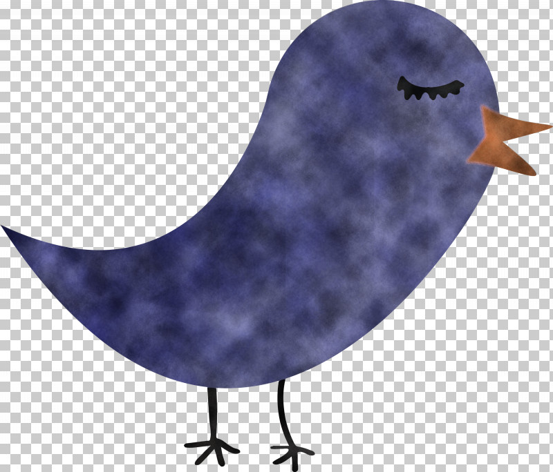 Purple Bird Neck PNG, Clipart, Bird, Cartoon Bird, Cute Bird, Neck, Purple Free PNG Download